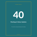 Meetings & Status Updates — 40 Words for Work Meetings