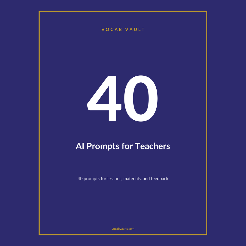 AI Prompts for Teachers & Tutors — 40 Prompts for Lessons, Materials & Feedback